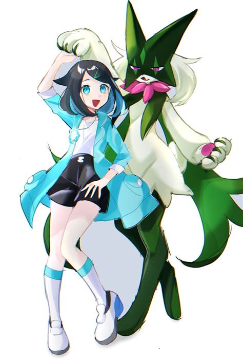 meowscarada and liko (pokemon and 2 more) drawn by ukocome | Danbooru