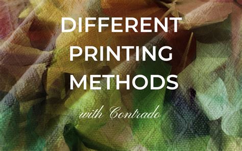 Image result for Printing Methods