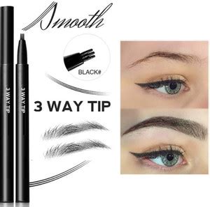 REIMICHI 3 Way Tip Charming Black Liquid Eyeliner Pen for Women & Girls ...