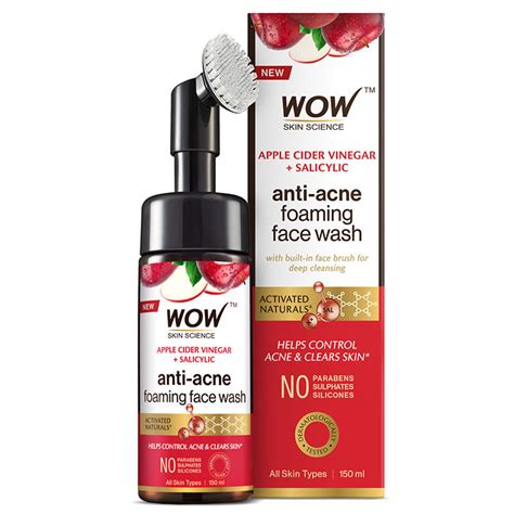 Buy WOW Skin Science Apple Cider Vinegar Face Wash Online