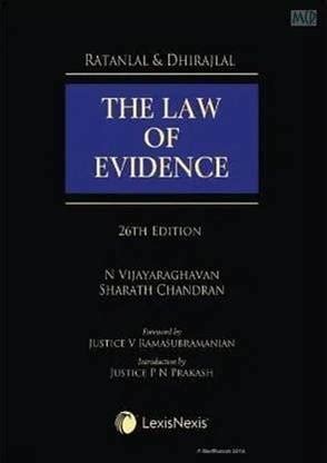 LexisNexis The Law of Evidence By Ratanlal & Dhirajlal Edition December ...