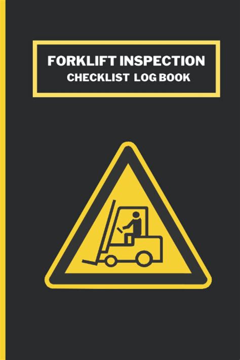 Buy Forklift Inspection Checklist Log Book: Forklift Operator Daily ...