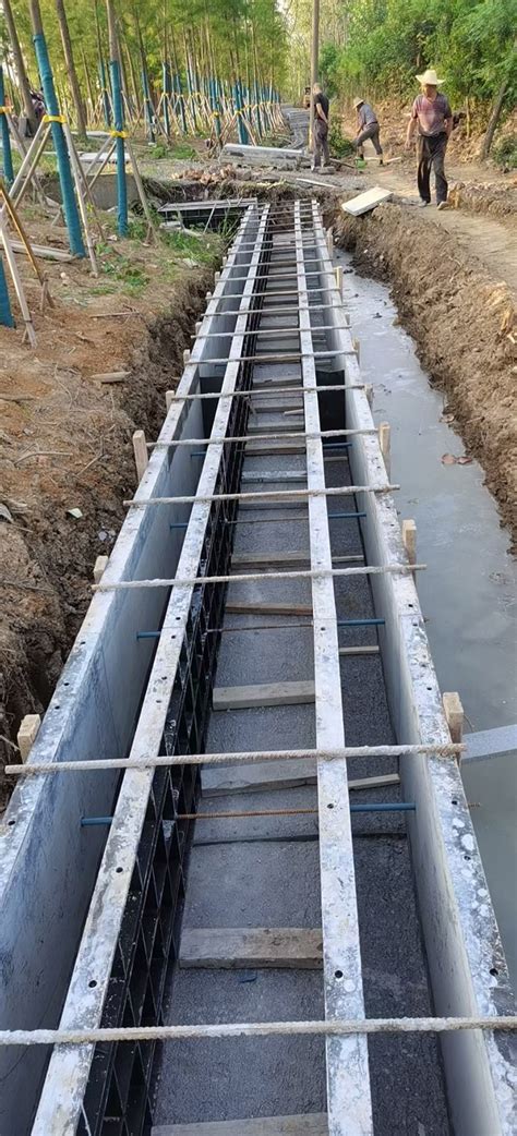 水沟塑料模板 隧道矩形排水渠模板电缆沟塑料定型模板 宏旭可定制
