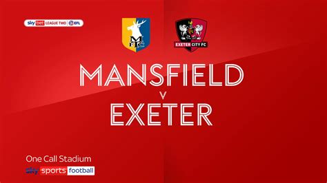 Mansfield 1-2 Exeter: Josh Key's first league goal caps Grecians ...