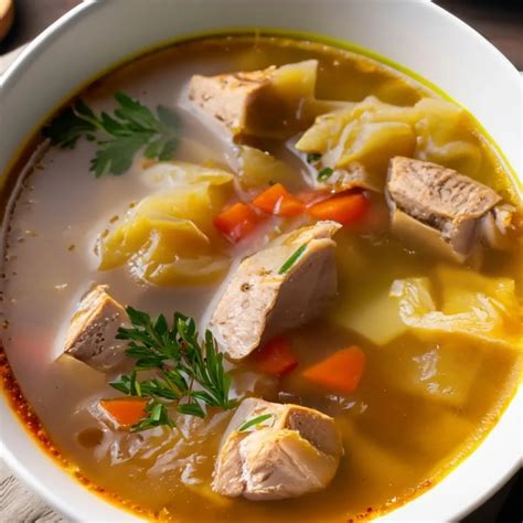 Easy Pork Cabbage Soup (Hearty And Rich) – Soup Chick