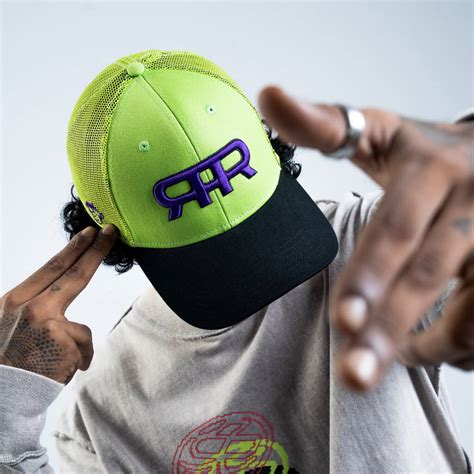 Buy Raftaar Black & Green Trucker Cap Online. – Urban Monkey®