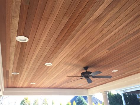 Top 25+ Tongue and Groove Ceiling Ideas for Porch Decor
