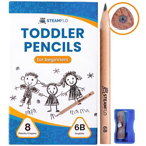 Buy Learning Pencils For Toddlers 2-4 Years–Kids Pencils For Beginners ...