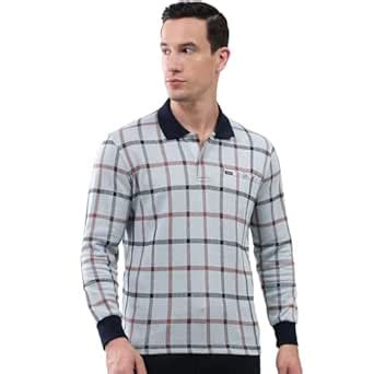 Monte Carlo Men's Regular Fit T-Shirt | Abstract Print | Collar Neck ...