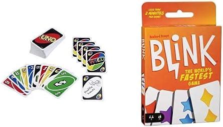 Mattel Uno Playing Card Game Reinhards Staupe's Blink The World's ...