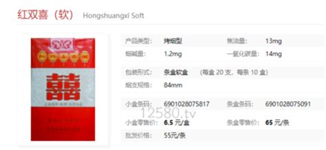 上海红双喜香烟价格表和图片大全