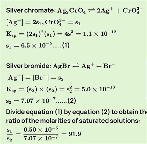 Calculate the molar solubility of Ag2CrO4 in pure water if the ...