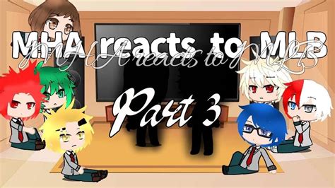 MHA Characters React to MLB 的图像结果