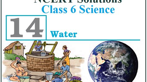 Class 6 Science Water Chapter PDF 的图像结果