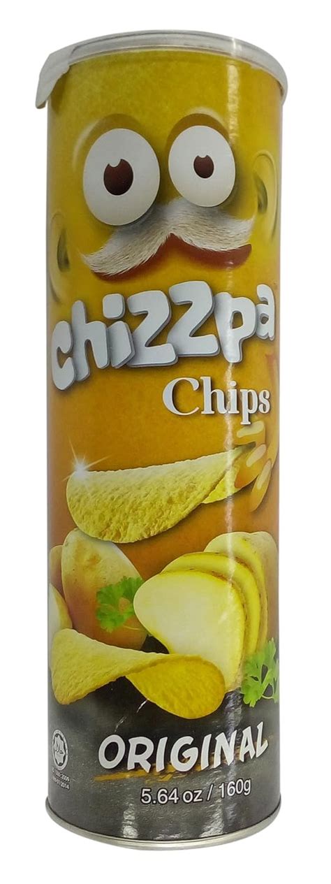 Chizzpa Potato Crispy Chips - Original, 160g Tin : Amazon.in: Grocery ...