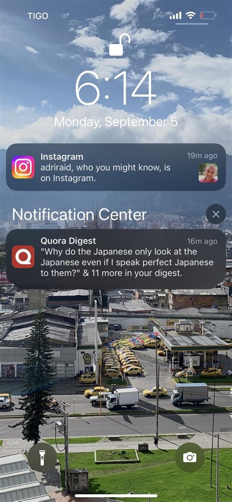Image result for iOS Notification Center