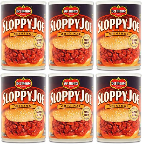 Amazon.com : Manwich Original Sloppy Joe Sauce, Canned Sauce, 24 oz ...