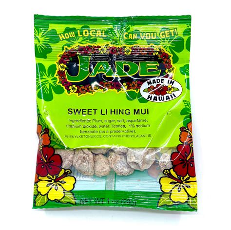 Premium White Li Hing Mui Jar | Jade Food – Jade Food Products Inc