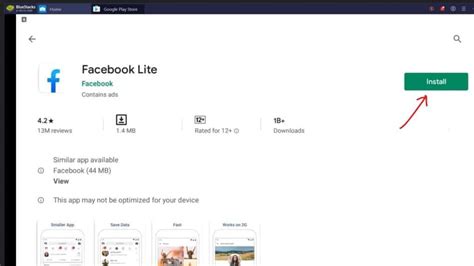 Install Facebook Lite Download Free 的图像结果