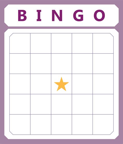 Blank Bingo Cards Printable - Printable Free Templates