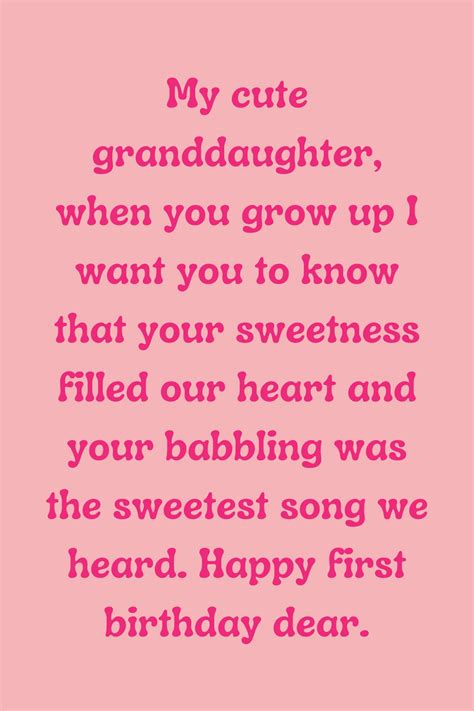 43 Granddaughter Birthday Quotes + Card Messages - Darling Quote