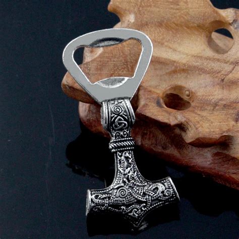Hammer Bottle Opener Beer Big Perfect Gift Bar Wine Mjolnir Gold Quake 高級