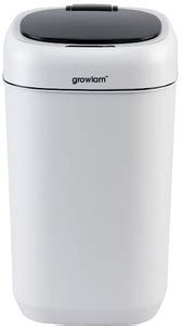 Growlam Automatic Dustbin for Home & Office, Infrared Sensor Smart ...