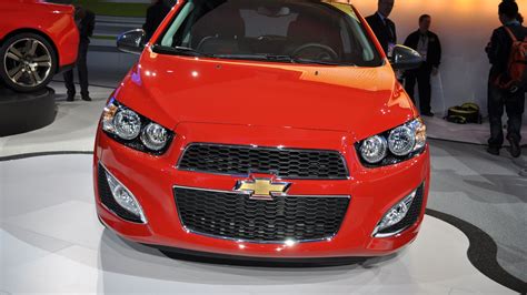 2013 Chevrolet Sonic RS Live Photos: 2012 Detroit Auto Show