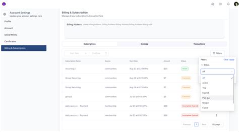 Image result for Client Subscription Management