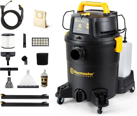 Vacmaster VK609PFR 0201 6 Gallon 5.5 Peak HP 3-in-1 Wet/Dry/Upholstery ...
