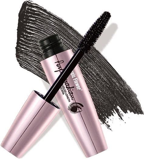 Music Flower Mascara Black Volume and Length, Waterproof Telescopic ...