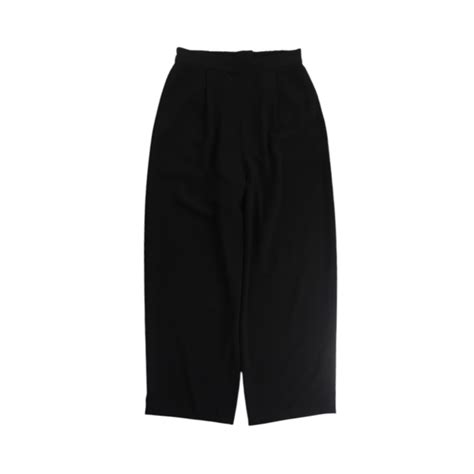 【COU】"toromi" 1-tuck wide easy pants with pockets -6191- | cv