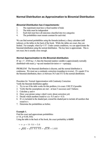 Image result for Approximation to Normal Distribution