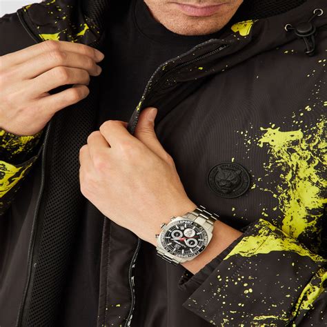 Plein Sports Wildcat Men Black Chronograph Watch PSGBA1123 – Just In Time