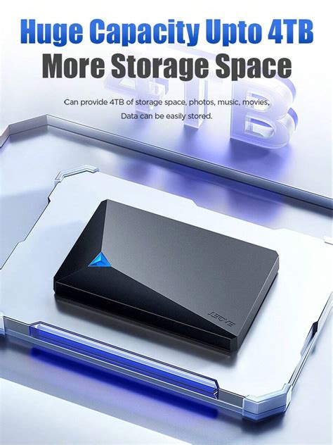 Eaget 500GB Ultra Slim Portable External Hard Drive HDD, Ultra-Portable ...