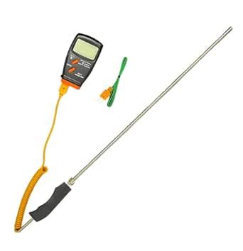 Digital Probe Thermometer for Kiln, Furnace - Hi Temp Thermometer with ...