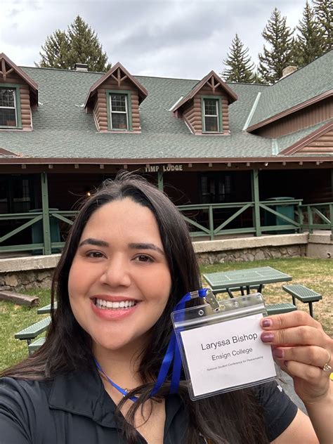 I was honored to represent my school at the National Student Conference ...