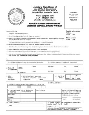 Fillable Online labswe org TYPE PHOTO REQUIRED APPLICATION for ...