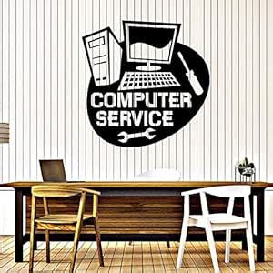 Gadgets Wrap Vinyl Wall Decal Computer Service Repair Stickers Mural ...