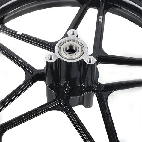 Buy Front Rear 2.50-10 Tire Rim Hub Assembly Wheel for 2 Stroke Dirt ...