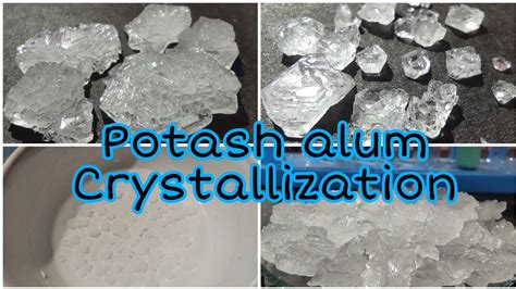 Preparation of Potash Alum | White Vitriol | K2SO4.Al2(SO4)3.24H2O ...