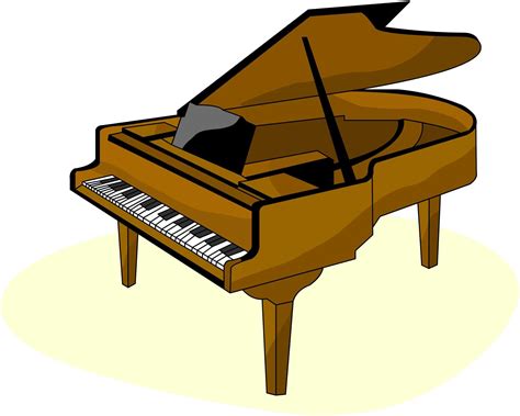 Modern Piano Clip Art