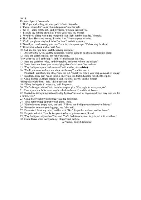 Image result for Command Reported Speech