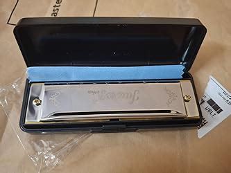 Juarez JRZ10HM Key C Diatonic Blues Harmonica 10 Hole 20 Tones with ...