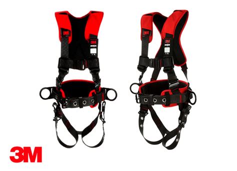 3M Protecta First AB17540 Full Body Harness – 5-Point Adjustment, Back & Side D-Rings, Universal Size, 310 Lb Capacity, Blue/Yellow