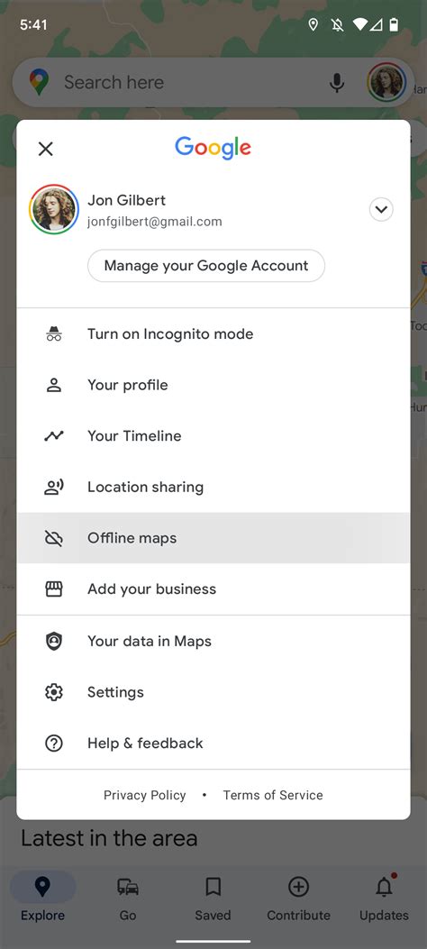 How to download offline maps in Google Maps
