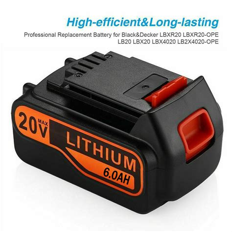 Buy 4 Pack For Black & Decker 20V Lithium MAX Battery 20Volt Li-Ion ...
