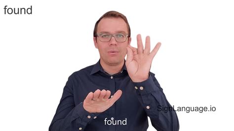 found in ASL - Example # 1 - American Sign Language