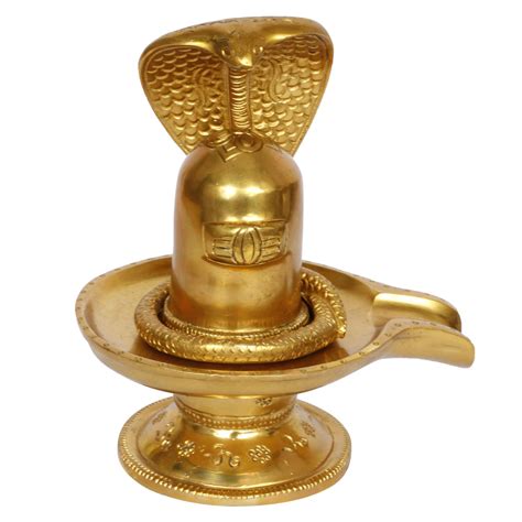 Buy Kartique Brass Shiva Mukhalingam Shivling Statue Shiv Lingam ...