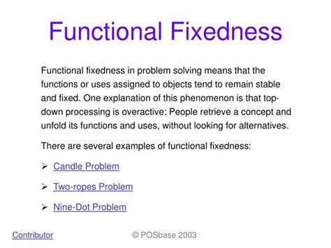 Image result for Functional Fixedness